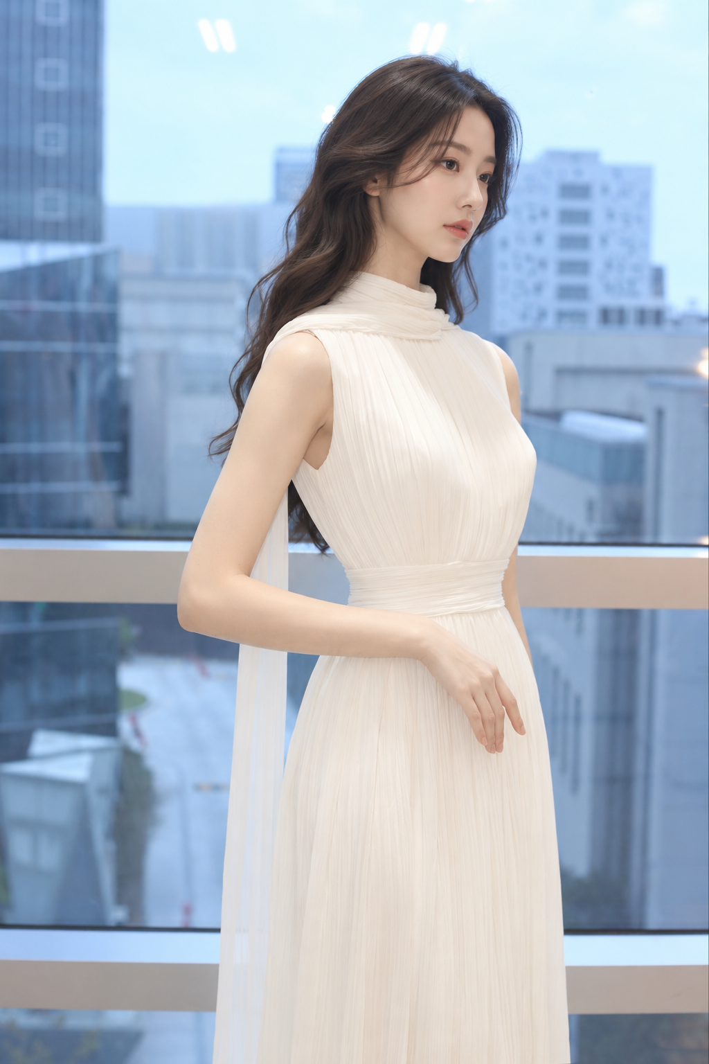 LÉA Pleats Dress
